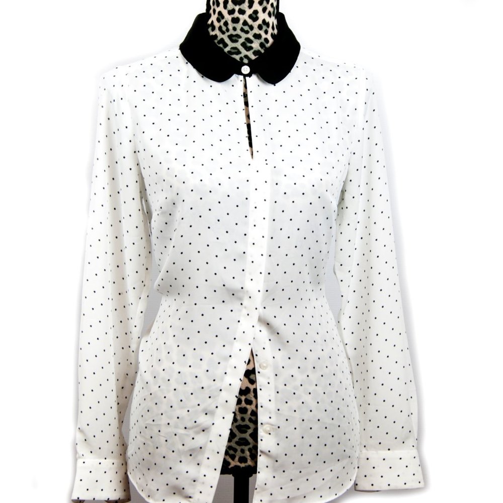 LC Lauren Conrad dress Blouse Size M